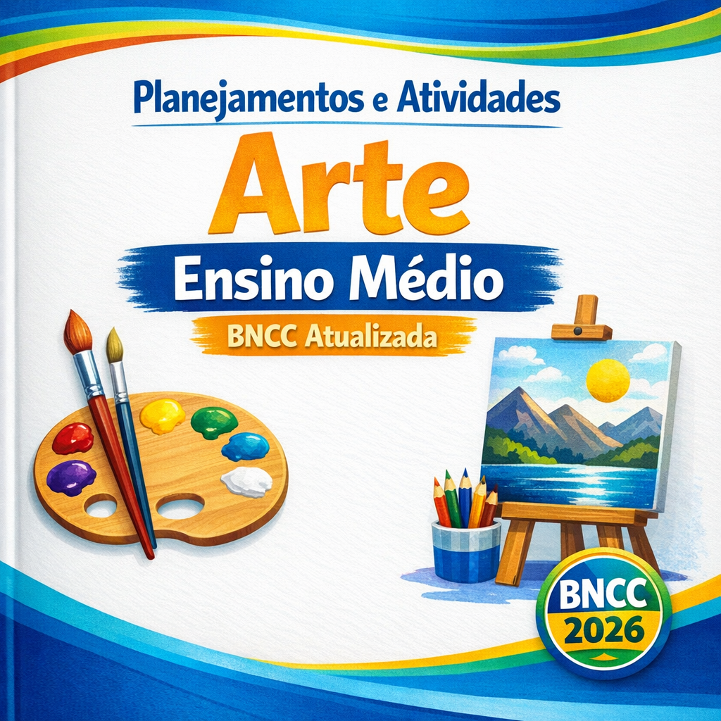 Planejamentos e Atividades Arte Ensino Médio BNCC Atualizada