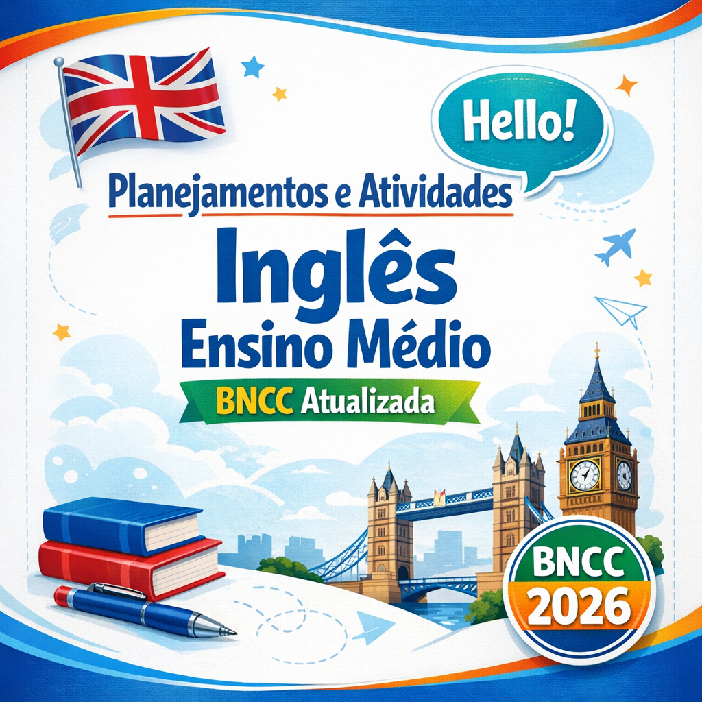 Planejamentos e Atividades Inglês Ensino Médio BNCC Atualizada